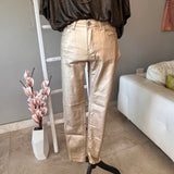 Gold Skinny Jeans