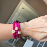 Stackable Bracelet Trio (Rhinestone)