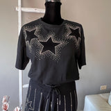 Stars Black Shirt