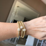 Stackable Bracelet Trio (Rhinestone)