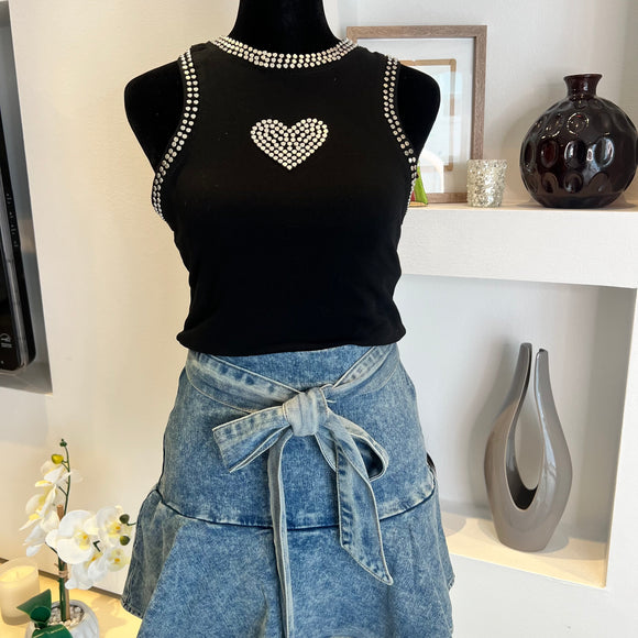 Heart Studs Cami