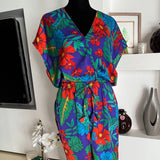 Royal Tropical Jumpsuit