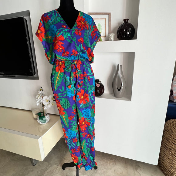 Royal Tropical Jumpsuit