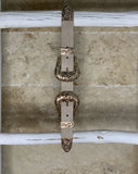 Double Buckle Antique Belt