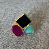 Turkish 3-Stone Ring (Various colors and styles)