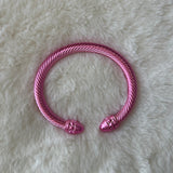 Chunky Twisted Bangle (3 Colors Available)