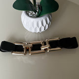 Square Chain Stretch Belt (2 Colors Available)