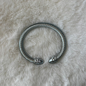 Chunky Twisted Bangle (3 Colors Available)