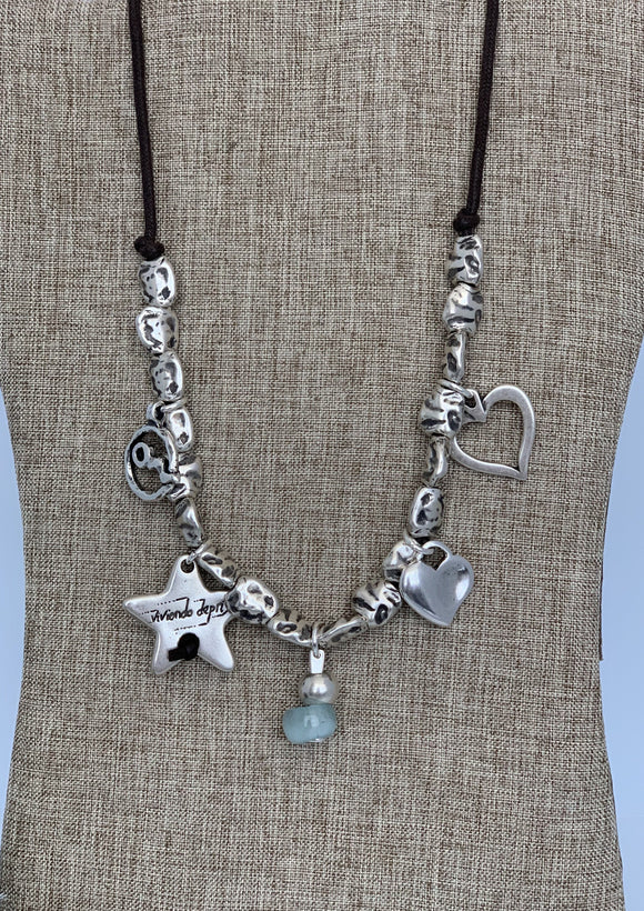 Coolskin Star and Heart Necklace