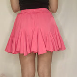 Waist Elastic Ruffle Short