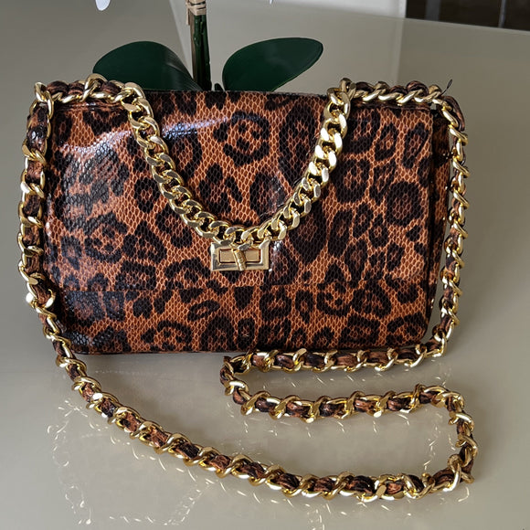 Animal Print Crossbody Bag