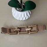 Square Chain Stretch Belt (2 Colors Available)