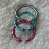 Chunky Twisted Bangle (3 Colors Available)