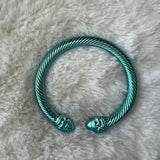 Chunky Twisted Bangle (3 Colors Available)