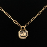 Crown necklace