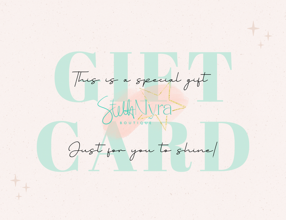 Stella Nyra Boutique Gift Card