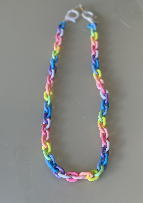 Chunky Multicolor Mask Chain